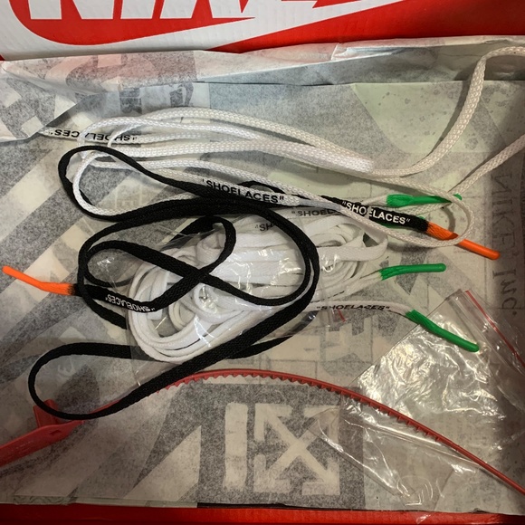 (US 9.5) Off White - Air Jordan 1, Air Force 1. AJ1 Gold Toes. Vans - Picture 4 of 13